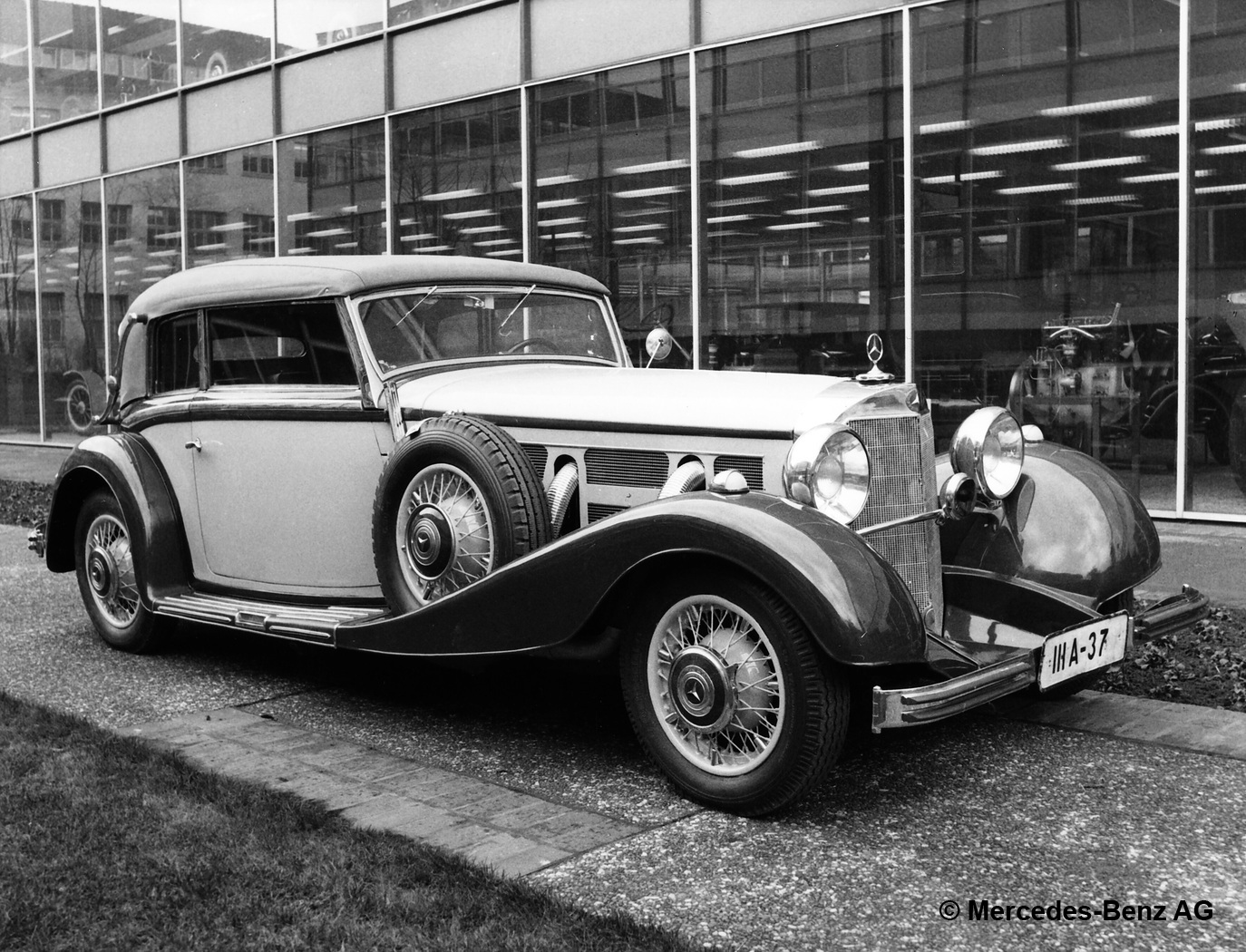Mercedes-Benz 500 K W 29
160 PS, Cabriolet B
Bauzeit: 1934 bis 1936